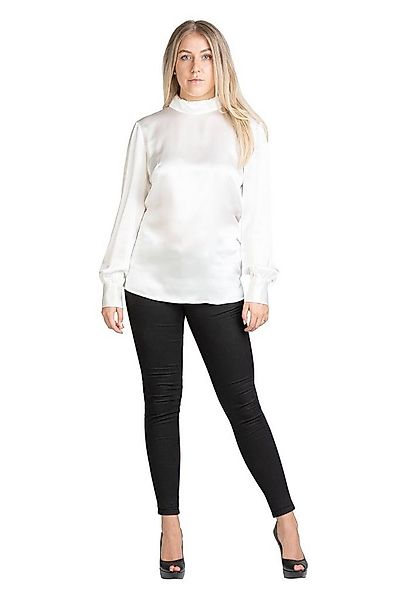 Posh Gear Seidenbluse Damen Bluse Satinoseta aus 100% Seide günstig online kaufen