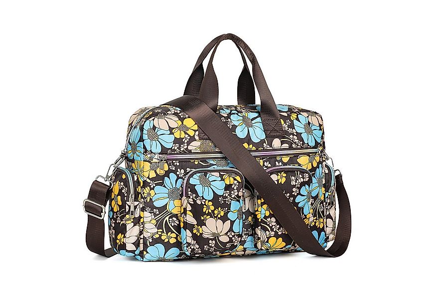 KONO Handtasche Damenhandtasche, Wasserdicht mit Blumenmuster günstig online kaufen