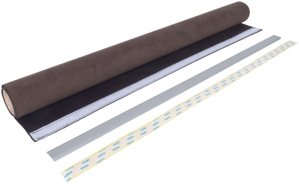 Liedeco Schiebegardine Klettband 1 Stk. tlg. HxB: 245x60, ohne Paneelwagen günstig online kaufen