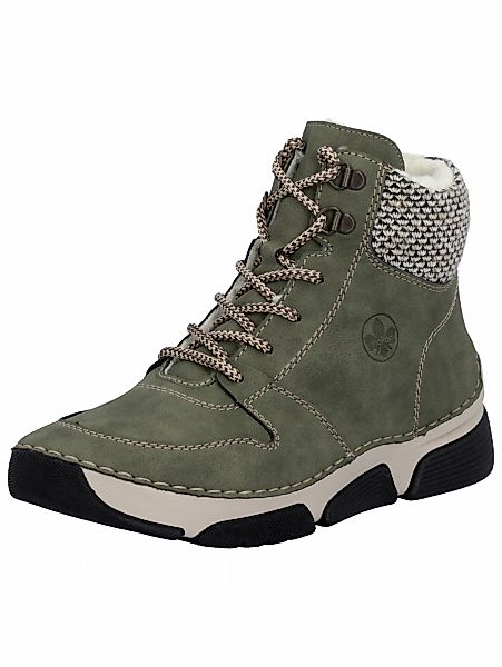 Rieker Schnürstiefelette "Rieker Stiefelette Lederimitat" günstig online kaufen