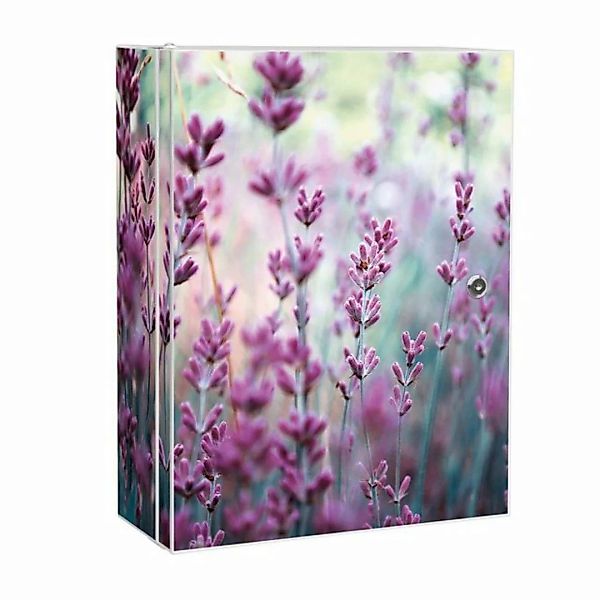 banjado Medizinschrank Stahl Lavendel (abschließbar, 3 große und 2 kleine F günstig online kaufen