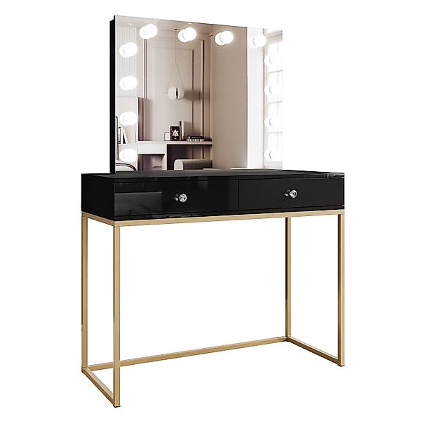 Lookway Schminktisch BLANCO GOLD ELITE mit günstig online kaufen