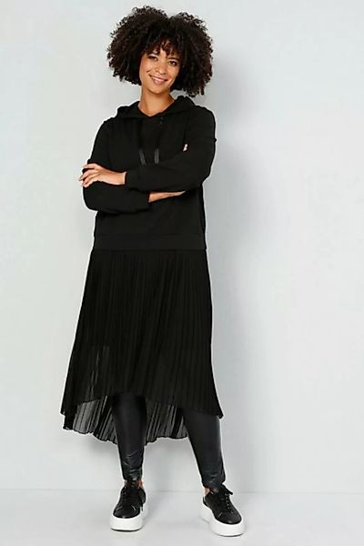 Angel of Style Jerseykleid Midikleid Layering-Look Jersey und Plissee günstig online kaufen