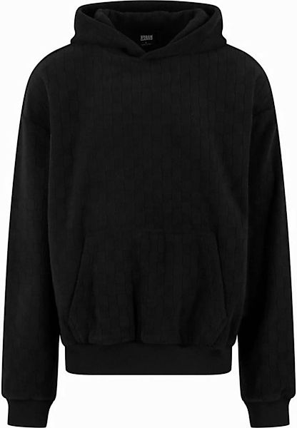 URBAN CLASSICS Kapuzensweatshirt Urban Classics Jacquard Velvet Oversized H günstig online kaufen