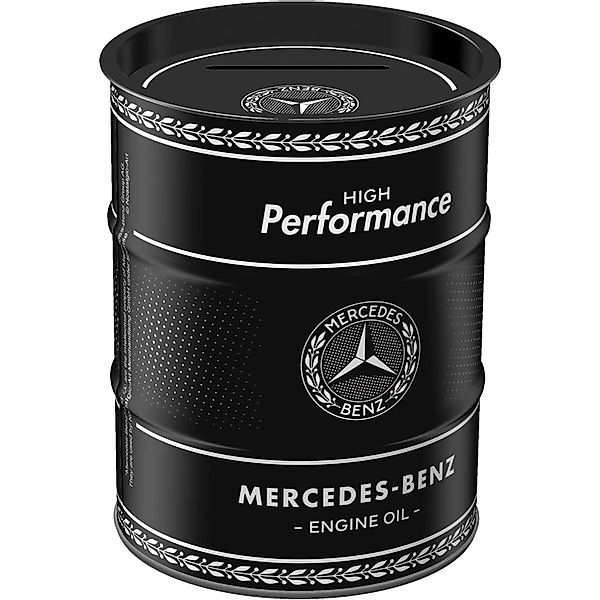 Nostalgic-Art Spardose Ölfass Mercedes Benz Engine Oil günstig online kaufen