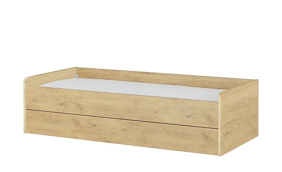 Stauraumbett  Grow Up ¦ holzfarben ¦ Maße (cm): B: 97 H: 54,5 Betten > Bett günstig online kaufen