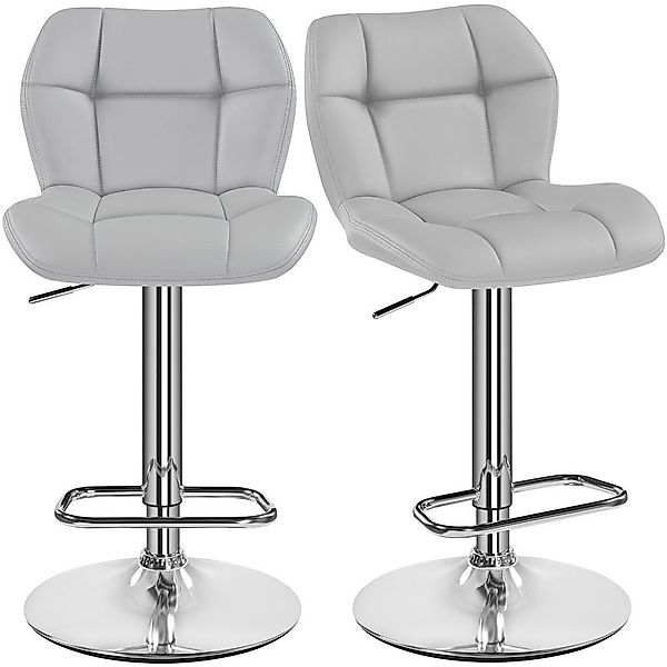 Yaheetech Barhocker (2er), 2er-Set Barstühle Küchenstühle günstig online kaufen