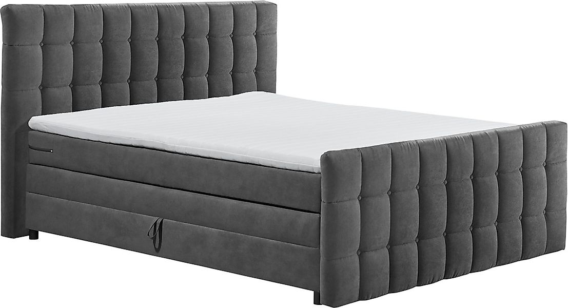 ED EXCITING DESIGN Boxspringbett »Mendoza« inkl. Bettkasten, erhältlich in günstig online kaufen