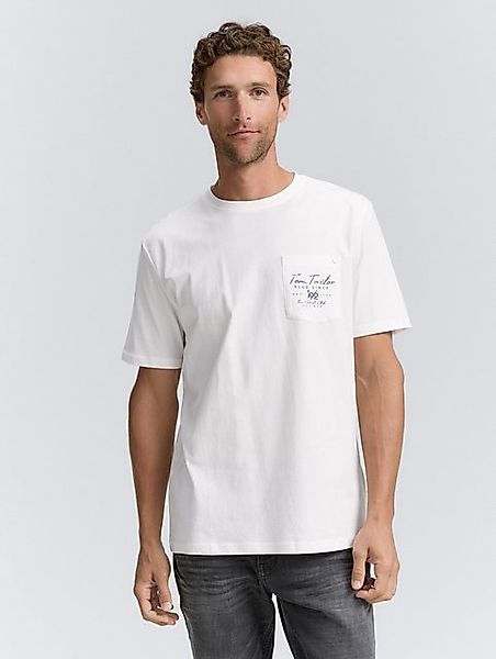 TOM TAILOR T-Shirt T-Shirt mit Brusttasche günstig online kaufen