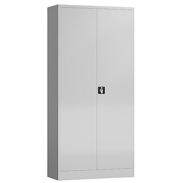 Steelboxx Mehrzweckschrank Aktenschrank Metallschrank mit 2 Türen 4 Fachböd günstig online kaufen