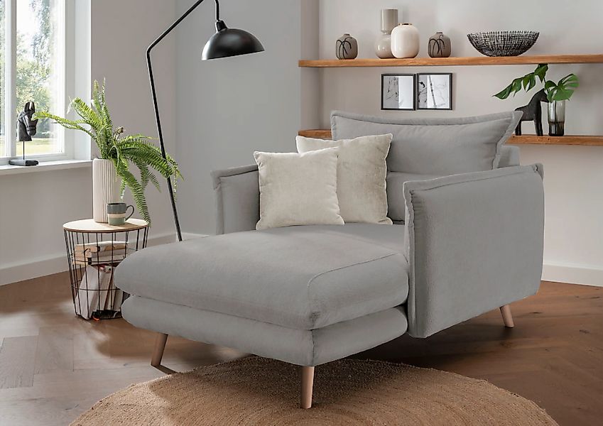 Home affaire Loveseat "Lazio" moderner Sessel mit einer bequemen Polsterung günstig online kaufen