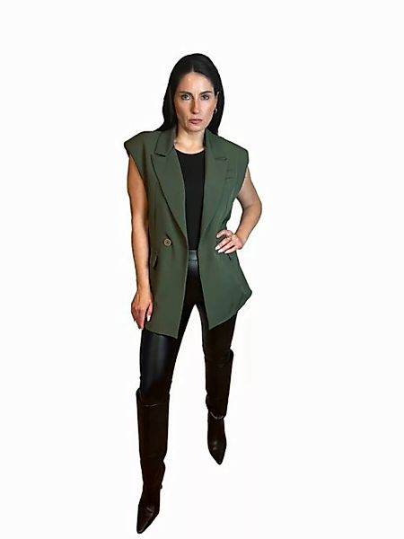 Lelü Fashion Jackenblazer Blazerweste Blazer in längerer Form günstig online kaufen