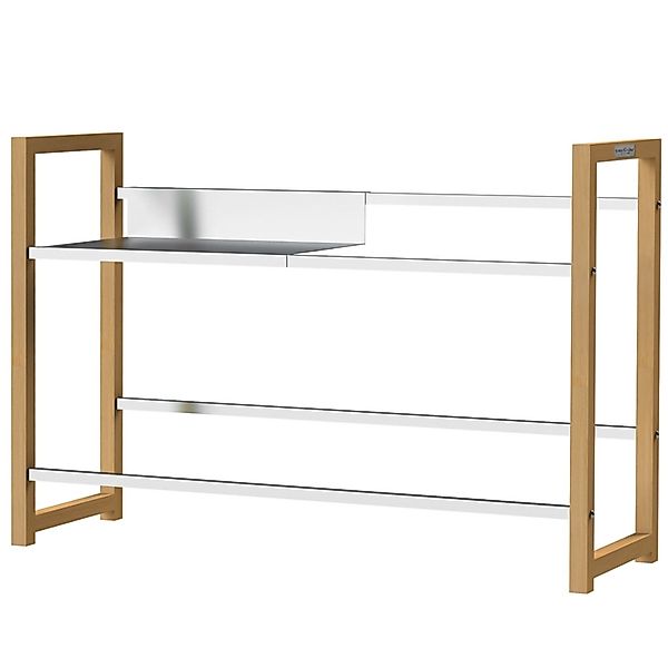 holz4home® Kastenständer Getränkekistenregal aus Bambus I günstig online kaufen