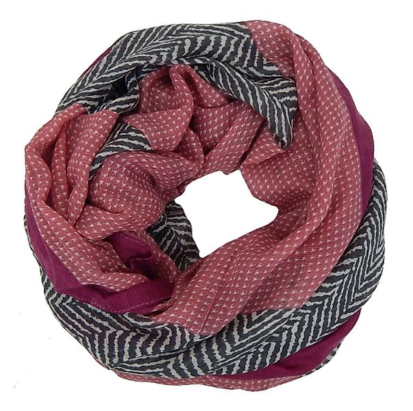 Ella Jonte Loop, mit modernem Rauten-Muster und stylishem Color-Blocking günstig online kaufen