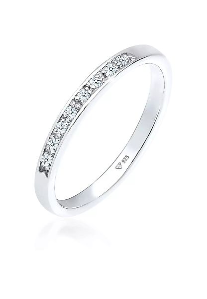 Elli DIAMONDS Verlobungsring "Aufsteckring Funkelnd Diamant (0.04 ct) 925 S günstig online kaufen