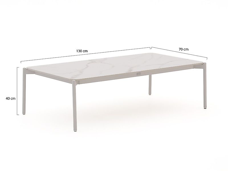 Bellagio Cupello Loungetisch 130x70x40 cm günstig online kaufen