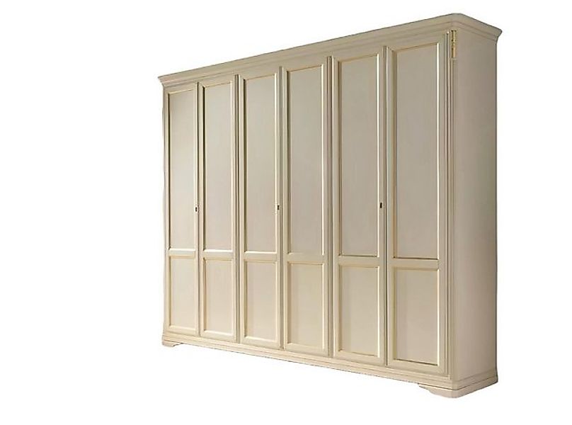 Xlmoebel Kleiderschrank Beige Luxus Kleiderschrank - Italienisches Schlafzi günstig online kaufen