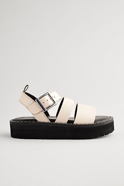 Next Ledersandale mit dicker Sohle Sandale günstig online kaufen