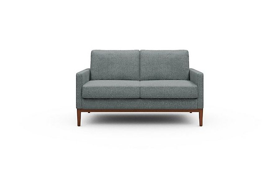 moebelfaktor Sofa Bodo 2-Sitzer, Retro-Design, elegante Linien, stabile Hol günstig online kaufen