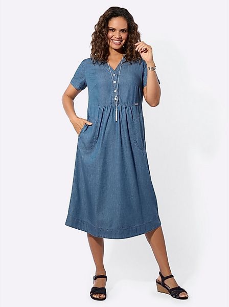 Witt Etuikleid Jeans-Kleid Kurzarm günstig online kaufen