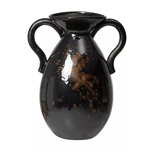 Vase Verso keramik braun / Steinzeug - H 49 cm - Ferm Living - Braun günstig online kaufen