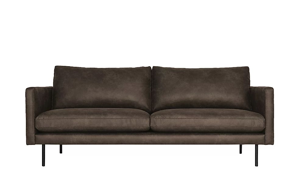 Sofa, 3-sitzig - braun - 196 cm - 82 cm - 94 cm - Polstermöbel > Sofas > 3- günstig online kaufen