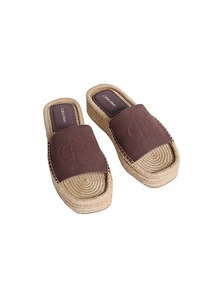 Calvin Klein FLATF ESPA MULE NUB MG Pantolette Sommerschuh, Strandschuh, Sc günstig online kaufen