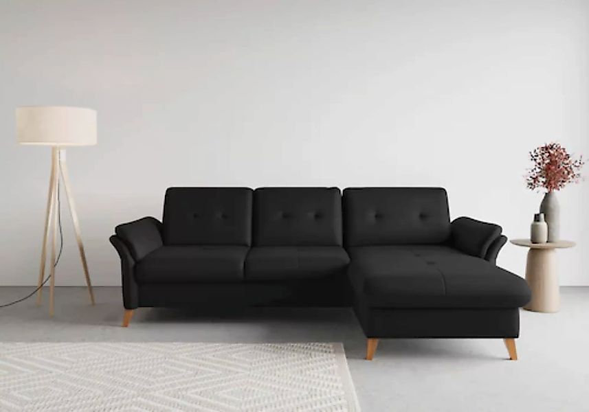 sit&more Ecksofa »Göteborg«, Sitztiefenverstellung und Federkern, wahlweise günstig online kaufen