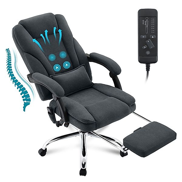 FANTASYLAB Bürostuhl Ergonomischer Schreibtischstuhl, Chefsessel mit günstig online kaufen