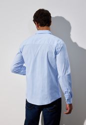 STREET ONE MEN Langarmhemd mit Brusttasche günstig online kaufen