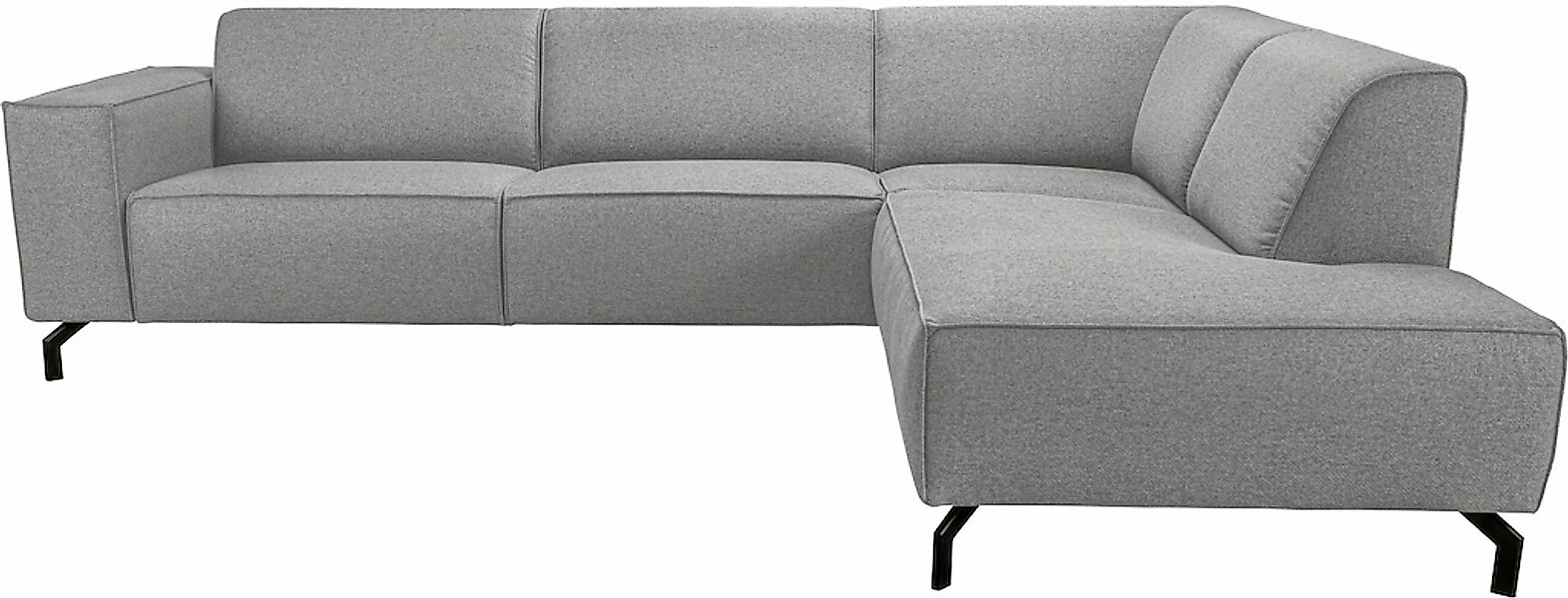 Places of Style Ecksofa »Lorcan, Breite 275 cm, weiches Sitzgefühl«, mit sc günstig online kaufen