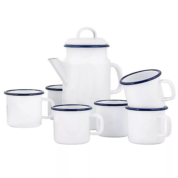 Kockums Paket Teekanne und Tasse Kockums White günstig online kaufen