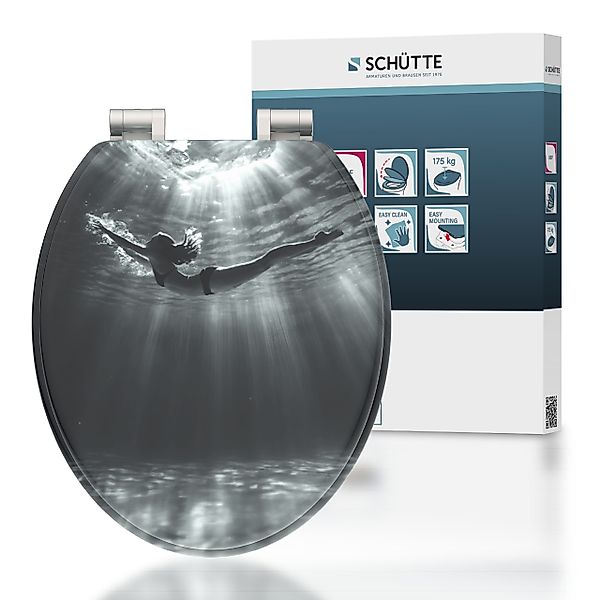Schütte WC-Sitz DEEP DIVE, aus MDF günstig online kaufen
