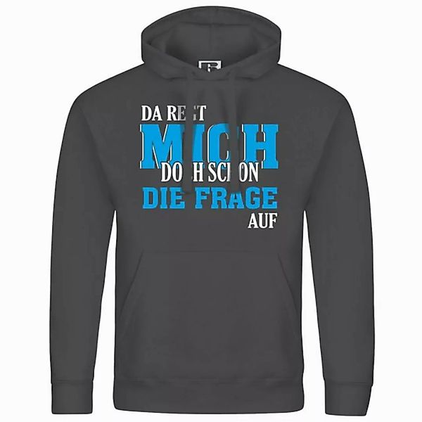 deinshirt Kapuzenpullover Herren Kapuzenpullover Da regt mich schon die Fra günstig online kaufen