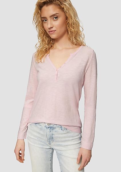 s.Oliver Langarmshirt T-Shirt (1-tlg) günstig online kaufen