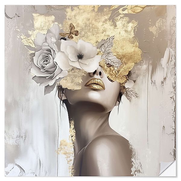 Posterlounge Poster Bella Eve, Butterflower, Modern günstig online kaufen