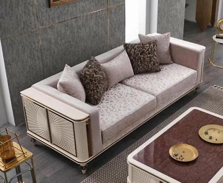 JVmoebel 3-Sitzer Sofa Modern Couch 3 Sitzer Wohnzimmer Design 240cm Möbel günstig online kaufen