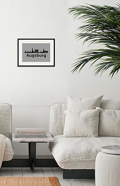 queence Bild »Augsburg Skyline«, Städte, (1 St.) günstig online kaufen