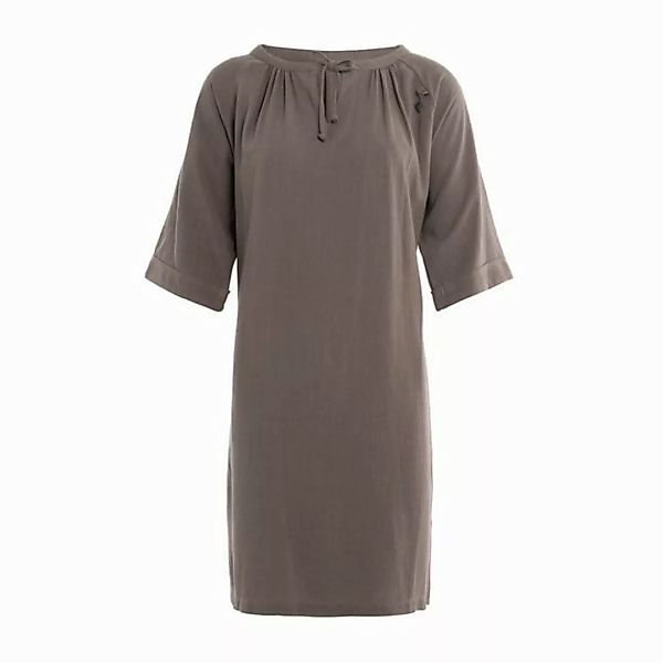 Knit Factory Strickkleid Fern Kleid Taupe 36/38 (1-tlg) Abendkleid Sommerkl günstig online kaufen