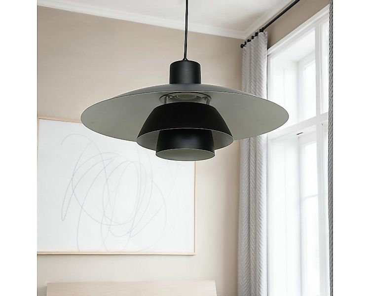 Liadomo Pendelleuchte Kiruna, ohne Leuchtmittel, Skandi-Stil, aus schwarzem günstig online kaufen