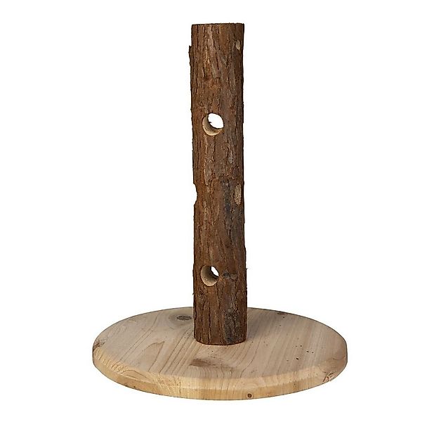 MICA Outdoor-Spielzeug Nagerzubehör - Futterbaum Nature - ca. 30 cm, Holz günstig online kaufen