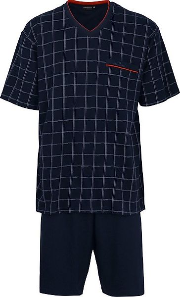 GÖTZBURG Pyjama Herren-Shorty Single-Jersey Karo günstig online kaufen