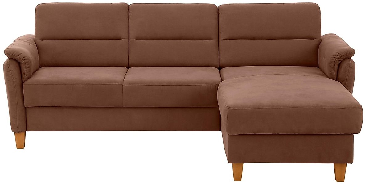 Home affaire Ecksofa »Palmera L-Form«, Federkern, wahlweise mit Bettfunktio günstig online kaufen