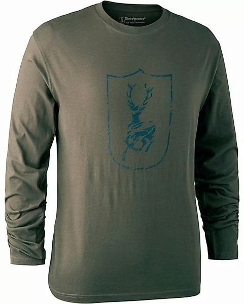 Deerhunter Langarmshirt Langarmshirt Logo günstig online kaufen