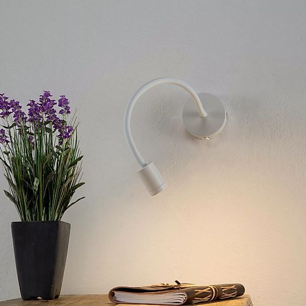 Flexible LED-Wandleuchte Focus, weiß günstig online kaufen