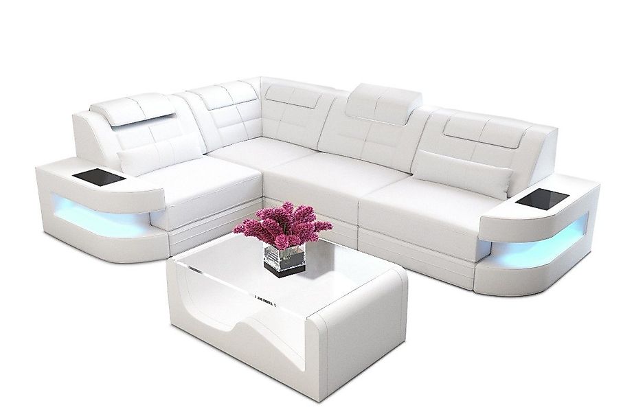Sofa Dreams Ecksofa Leder Sofa Ledercouch günstig online kaufen