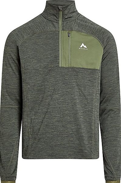 McKINLEY Rollkragenshirt Ux.-Langarmshirt Tampo ux MELANGE/OLIVE günstig online kaufen