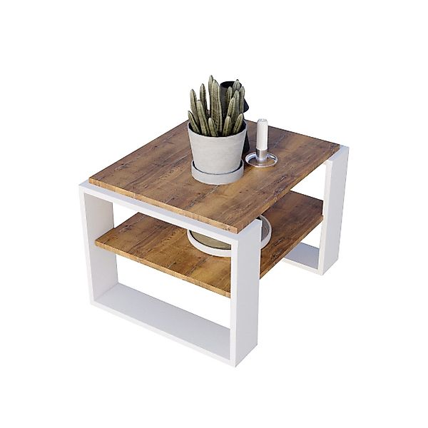 CraftPAK Couchtisch Wohnzimmertisch aus hochwertigem Holz günstig online kaufen