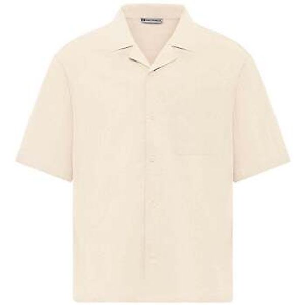 Dandalo  Hemdbluse Luc Oversize Lapel Collar Breast Pocket Short Sleeve Shi günstig online kaufen