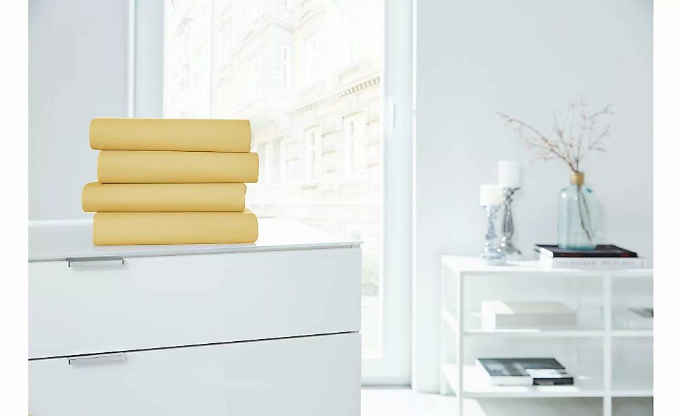 Primera Spannbettlaken »Elasthan-Feinjersey«, PREMIUM, aus 95% gekämmter Ba günstig online kaufen